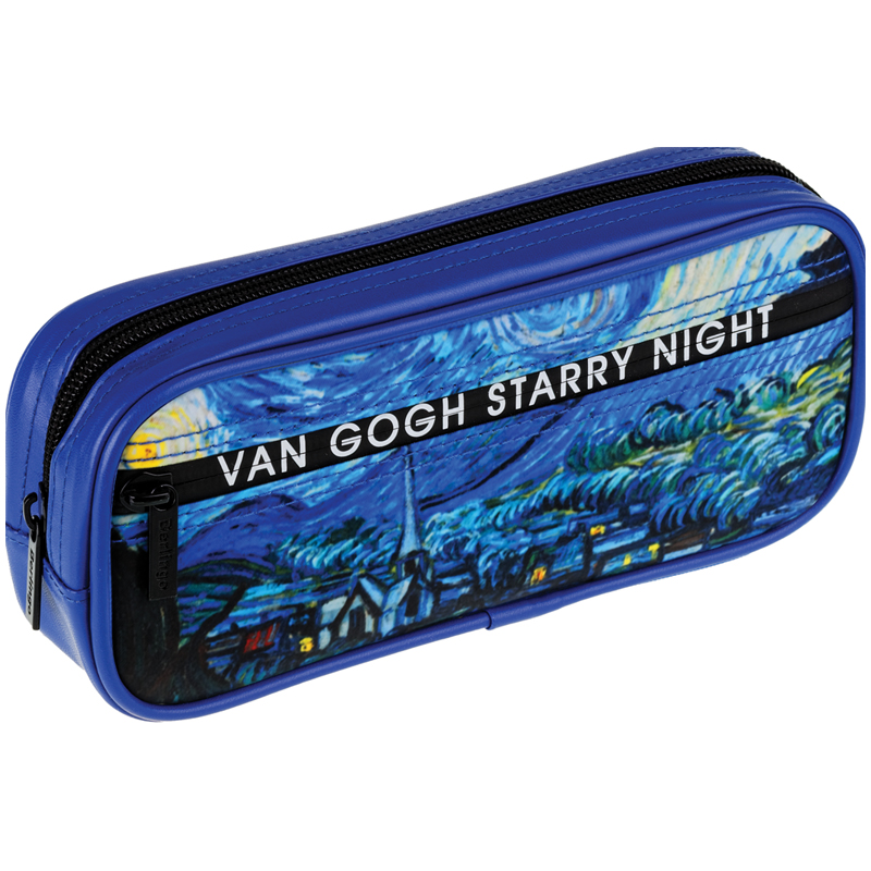 Пенал 1отд BERLINGO Звездная ночь 205*85*40 полиуретан, мягкий