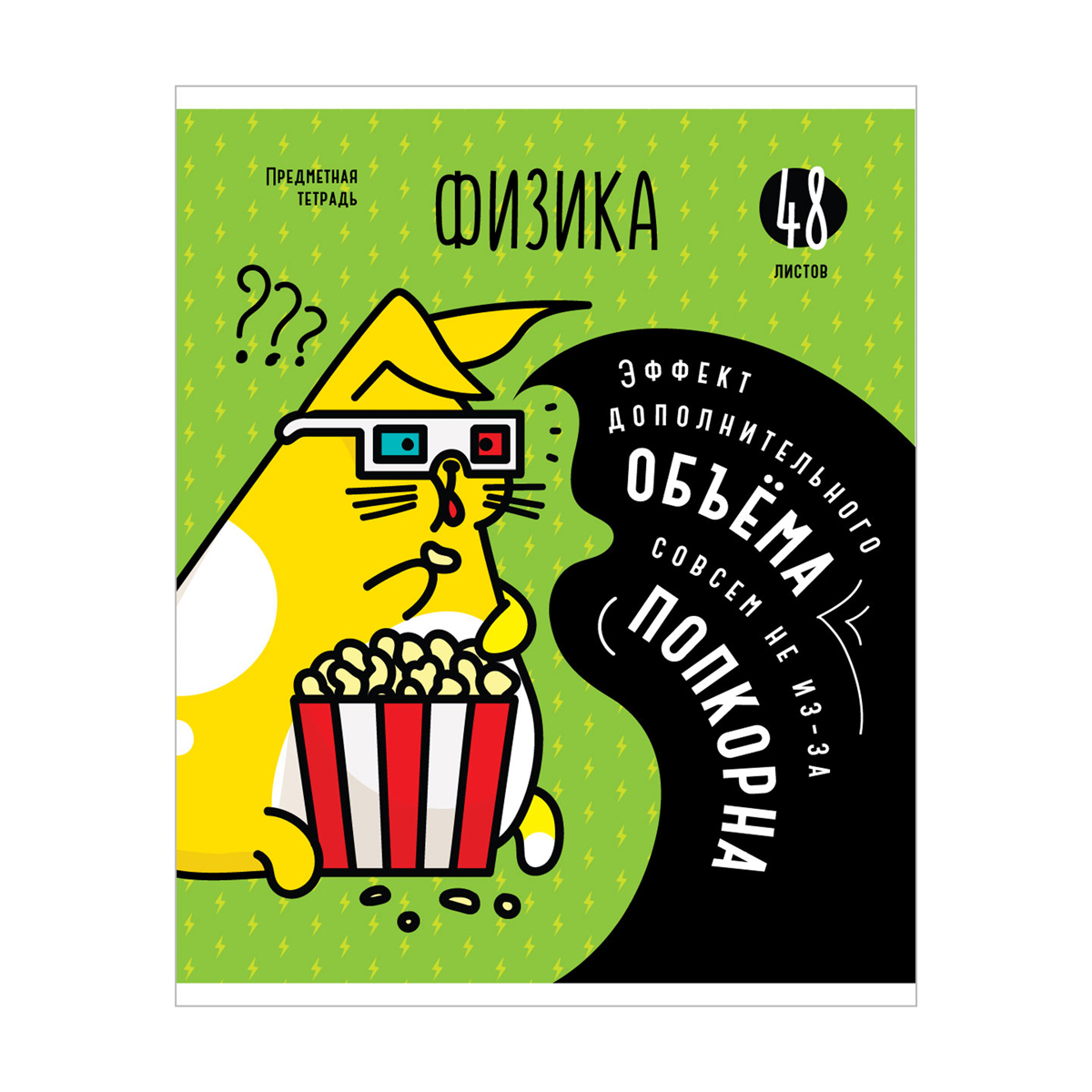 Тетрадь предметная Физика ArtSpace "Мысли вслух"  эконом