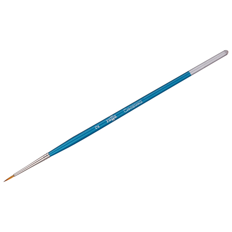 Кисть Синтетика круглая №2 ГАММА  1/30