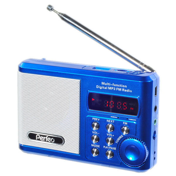 Perfeo мини-аудио Sound Ranger FM MP3 USB синий