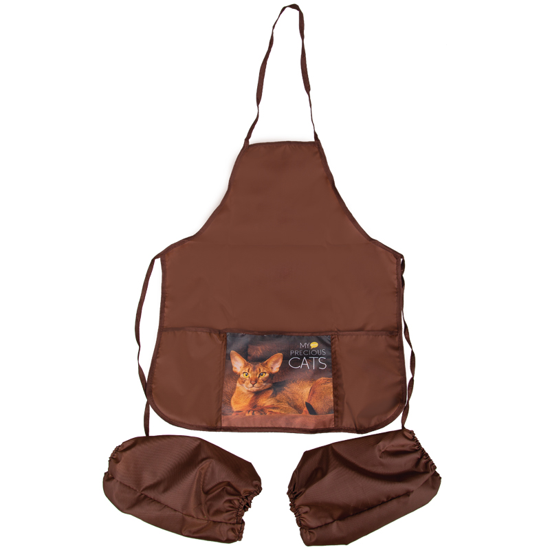 Фартук с нарукавниками ArtSpace "Домашние питомцы", 3 кармана