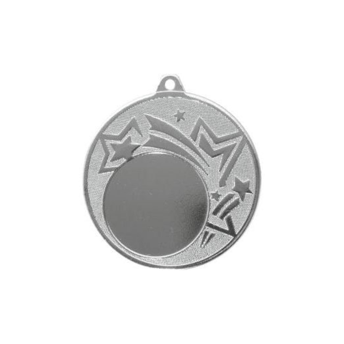 Медаль призовая под нанесение d=4,5см Серебро
