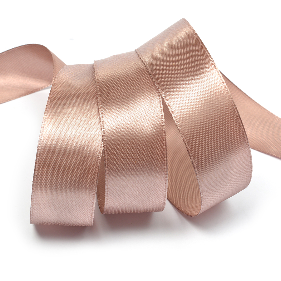 Лента атласная 3/4" (20мм) цв.4814 бежевый IDEAL 1м/уп.27,4 м
