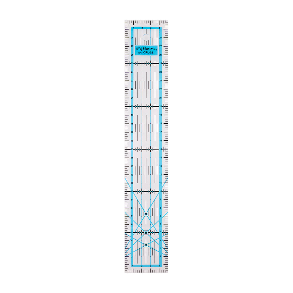 Линейка для пэтчворка GAMMA 5*30см