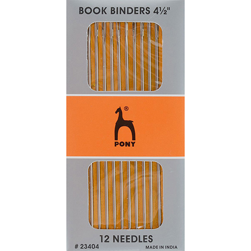23404 Иглы ручные для переплетных работ Book Binders 4 1\2', 12шт, PONY ()