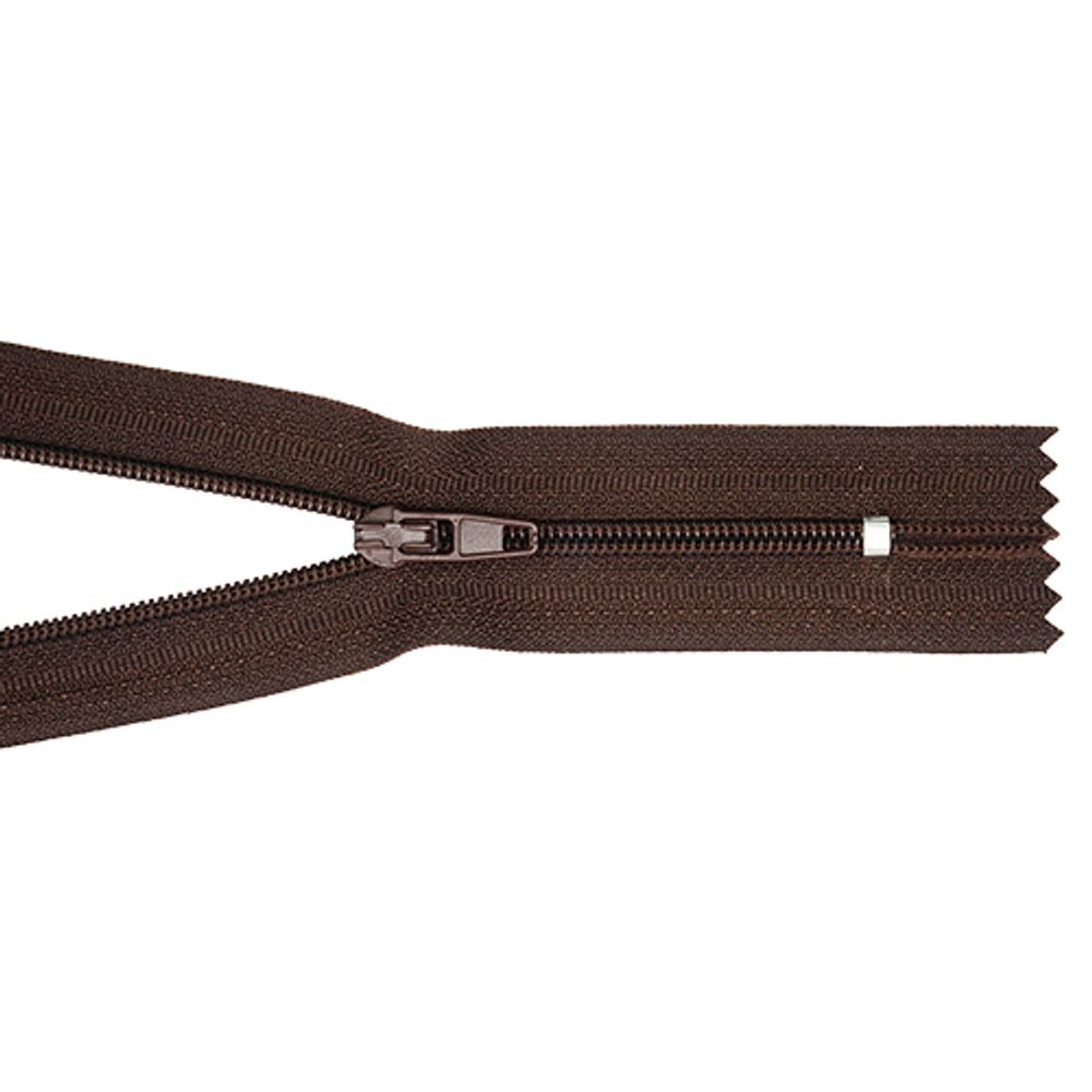 Молния юбочная 20см a/l Т3 23720 №868 темно-коричневый