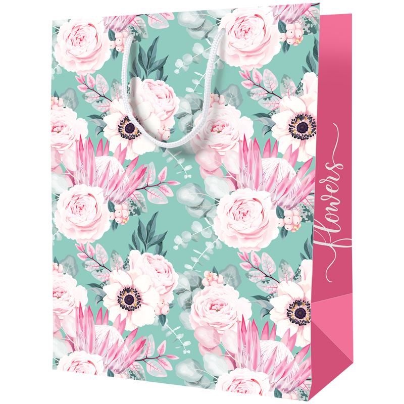 Пакет подарочный 18*23*10см ArtSpace "Peonies", ламинированный