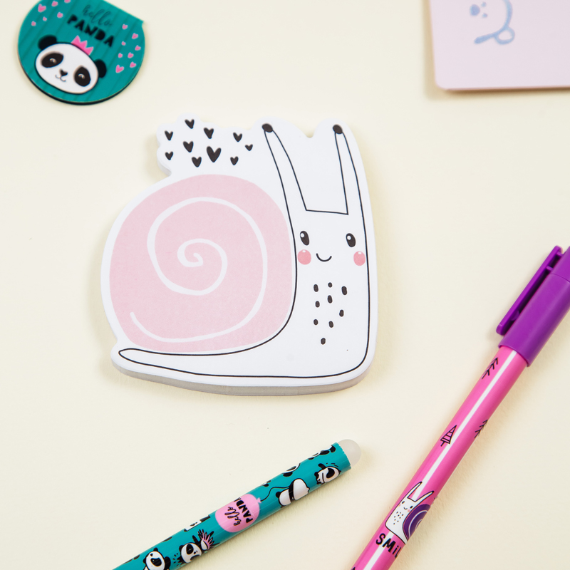 Самоклеящийся блок фигурный MESHU "Cute friends", 50л., европодвес Самоклеящийся блок фигурный MESHU "Cute friends", 50л., европодвес