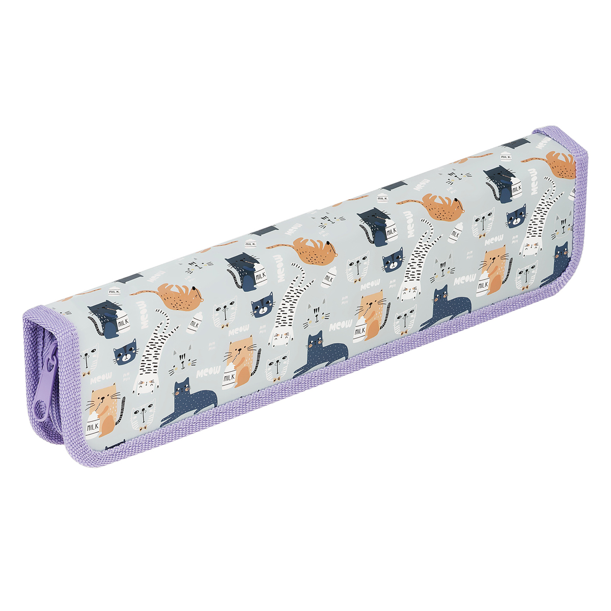 Пенал для кистей ArtSpace "Meow", 270*68мм, ламинированный картон