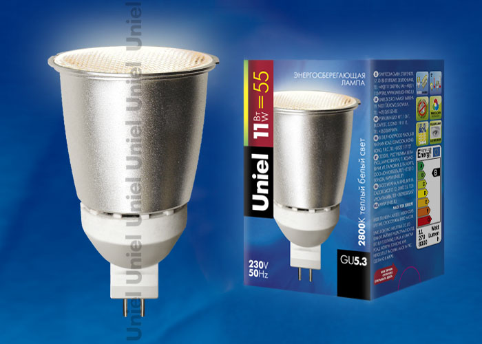 Uniel ESL-JCDR FR-11/2800/GU5.3 Лампа эн/сб