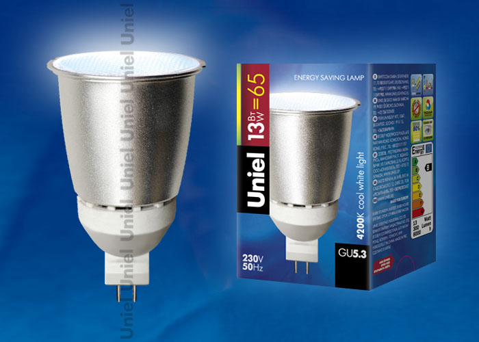 Uniel ESL-JCDR FR-13/4200/GU5.3 Лампа эн/сб