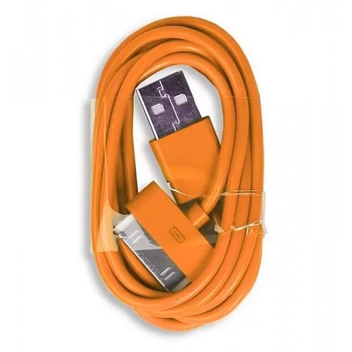 Кабель Smart Buy USB-30pin для  Apple 1,2м оранжевый