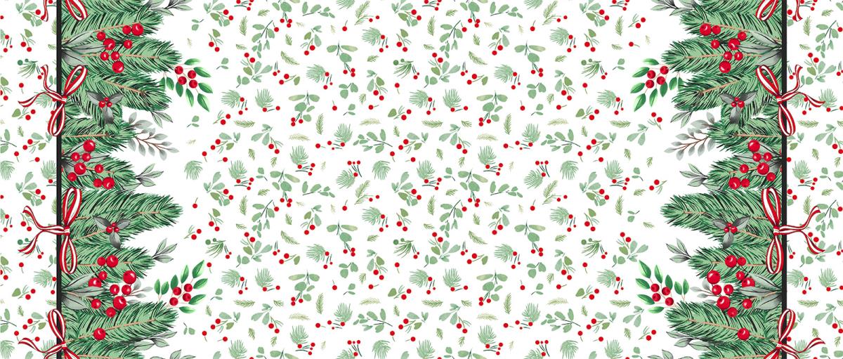 Рогожка 150см набивная арт.904 Тейково рис. 29210 вид 1 Зимний сон