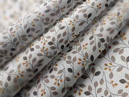 Ткань Рогожка, 150, набивная сортовая 21529-1 Листва