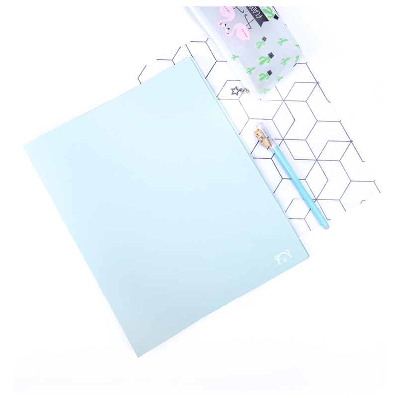 Папка c зажимом А4 MESHU "Dew", 17мм, 500мкм, mint candy