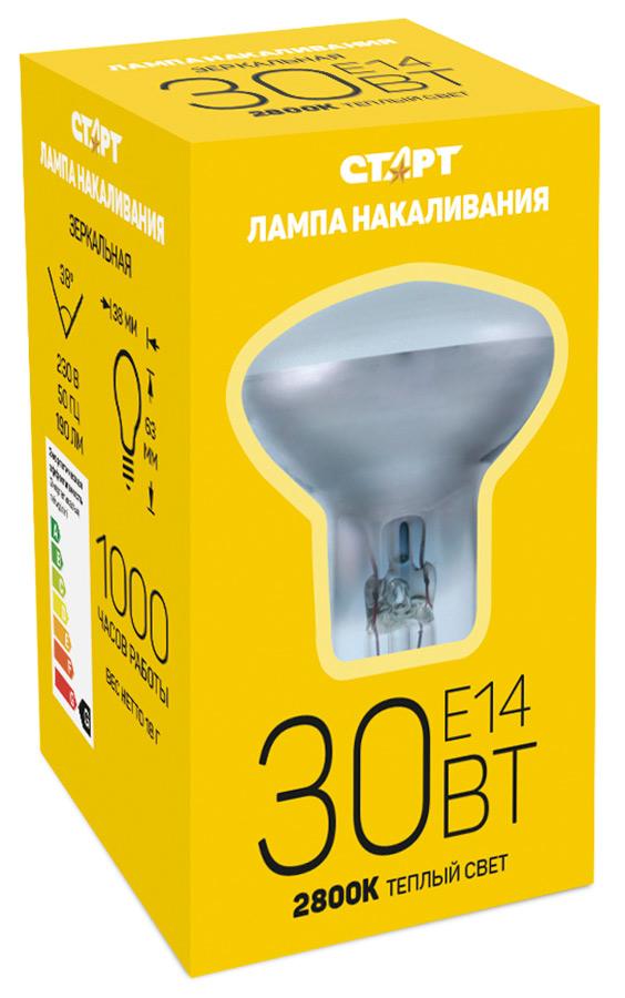 Лампа накаливания СТАРТ R39 30Вт E14