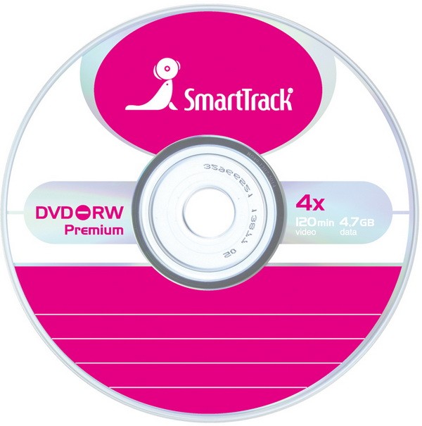 Smart Track DVD-RW/4.7GB/4x/CB-50/250