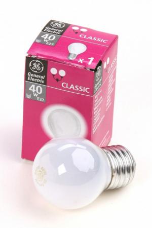 General Electric 40D1/FR/E27 лампа шар мат 40Вт