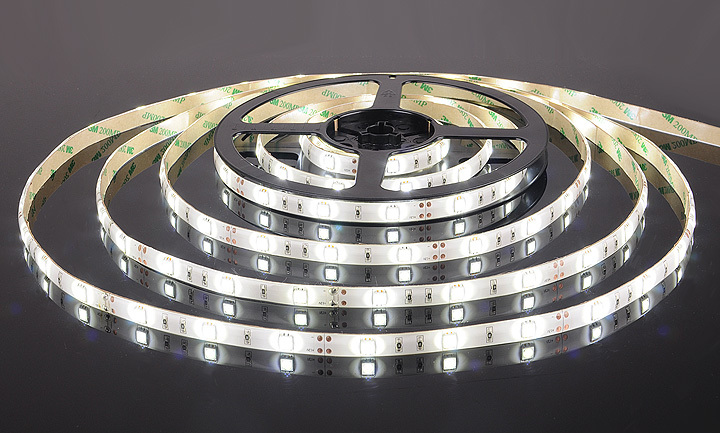 Светодиодные ленты- 30Led 7,2WIP65 теплбелый(10см)
