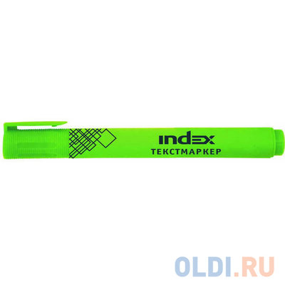 Текстовыделитель INDEX IMH510 Салатовый 1/12