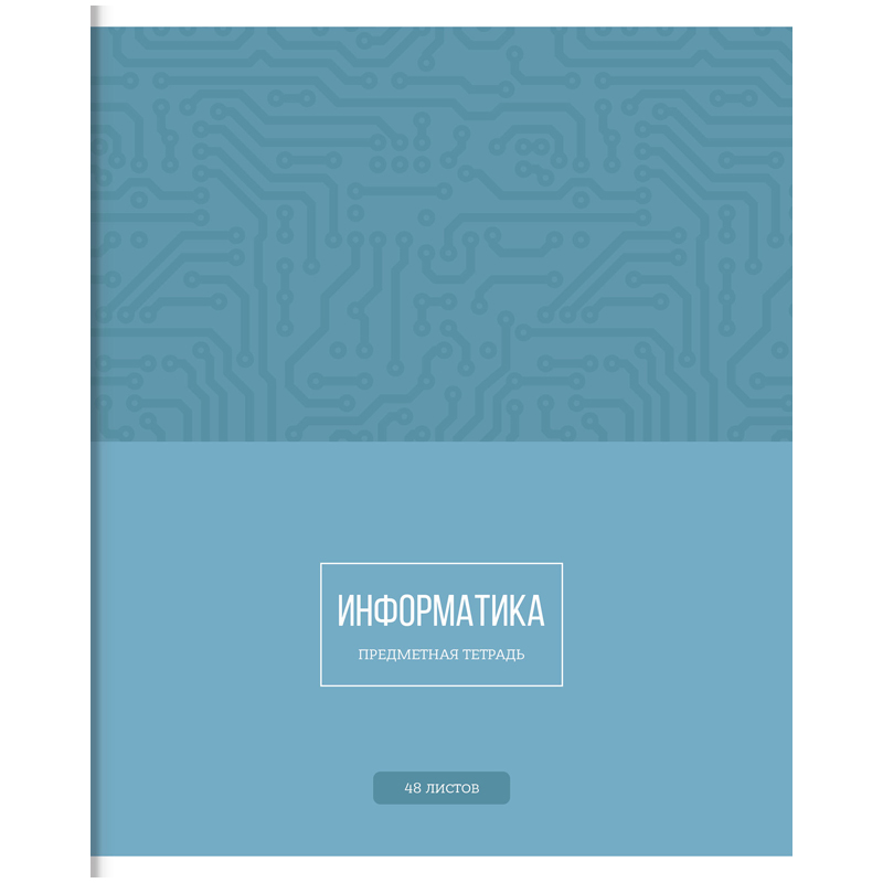 Тетрадь предметная ИНФОРМАТИКА 48л ArtSpace Простые решения кл