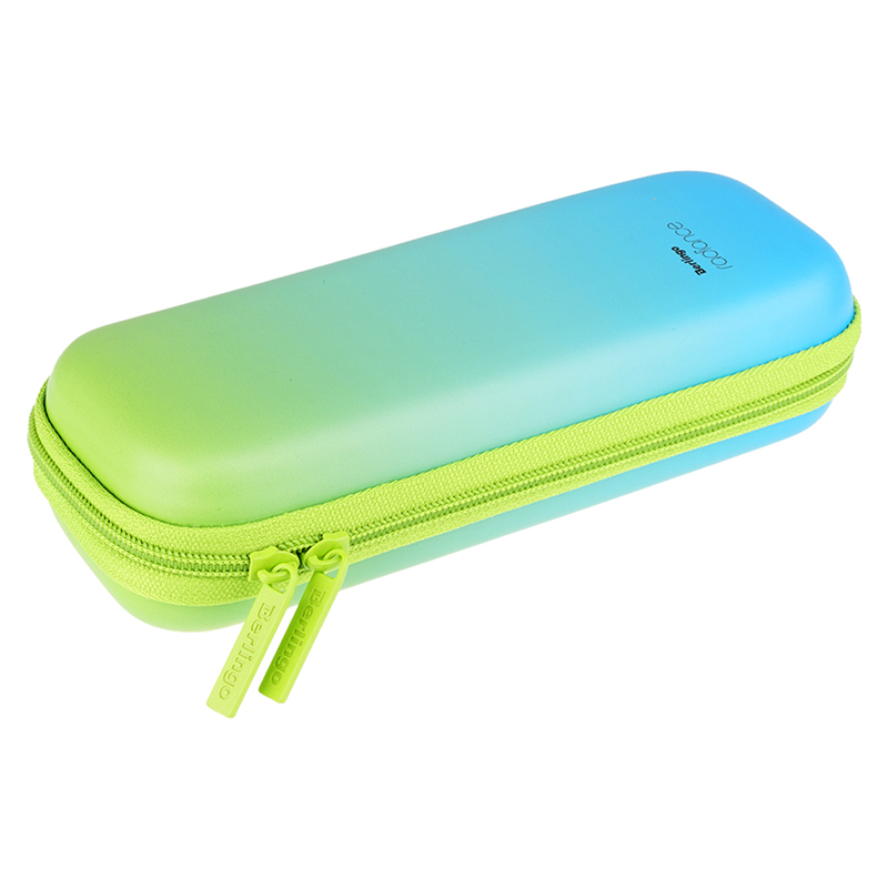 Пенал 1 отделение, 220*90*50 Berlingo "Radiance. Green" ЭВА материал