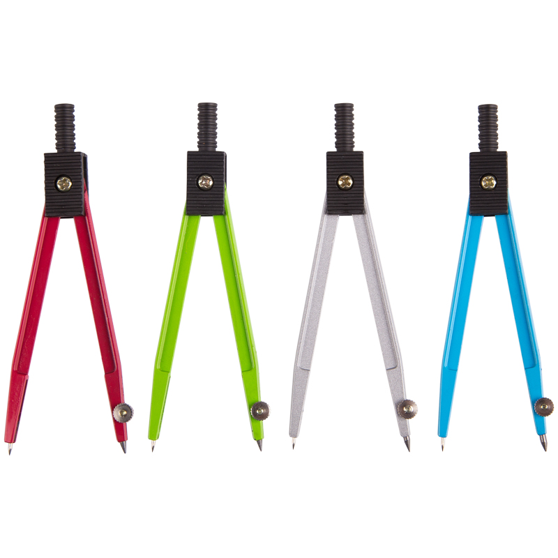 Циркуль ArtSpace метал 115мм ПВХчехол  1/12