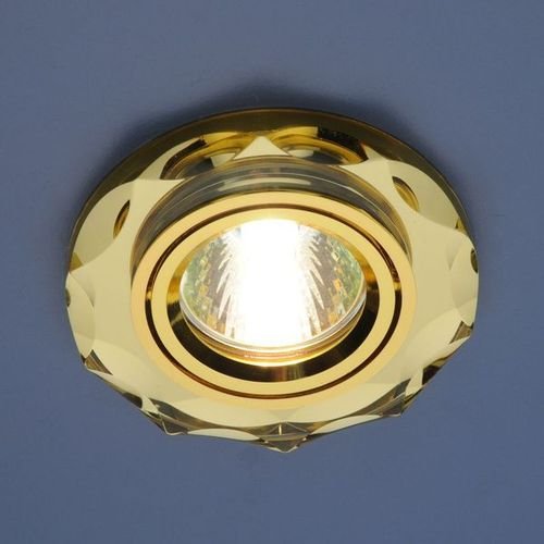 Точечный свет- 800/2 зеркальный золотой(YL/GD) SC