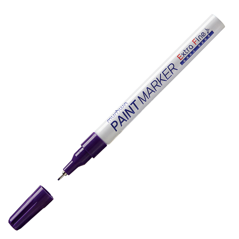 Маркер-краска фиолетовая 1мм MUN HWA Extra Fine Paint Marker