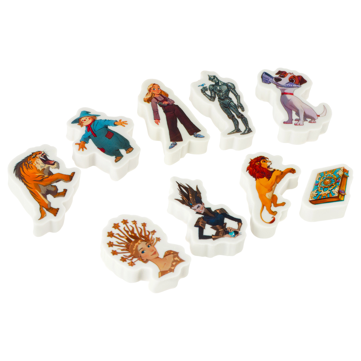 Ластик Мульти-Пульти "Волшебник Изумрудного Города" фигурный, термопластичная резина, 40*30*13мм,