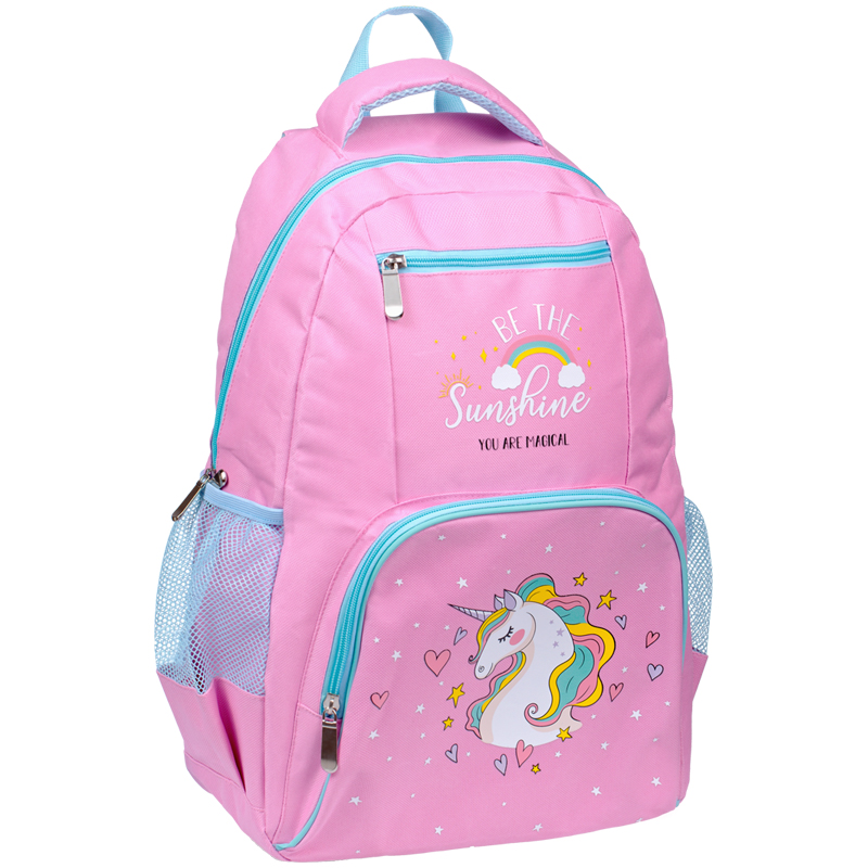 Рюкзак ArtSpace School "Unicorn", 44*31*16см, 1 отделение, 4 кармана, уплотн. спинка
