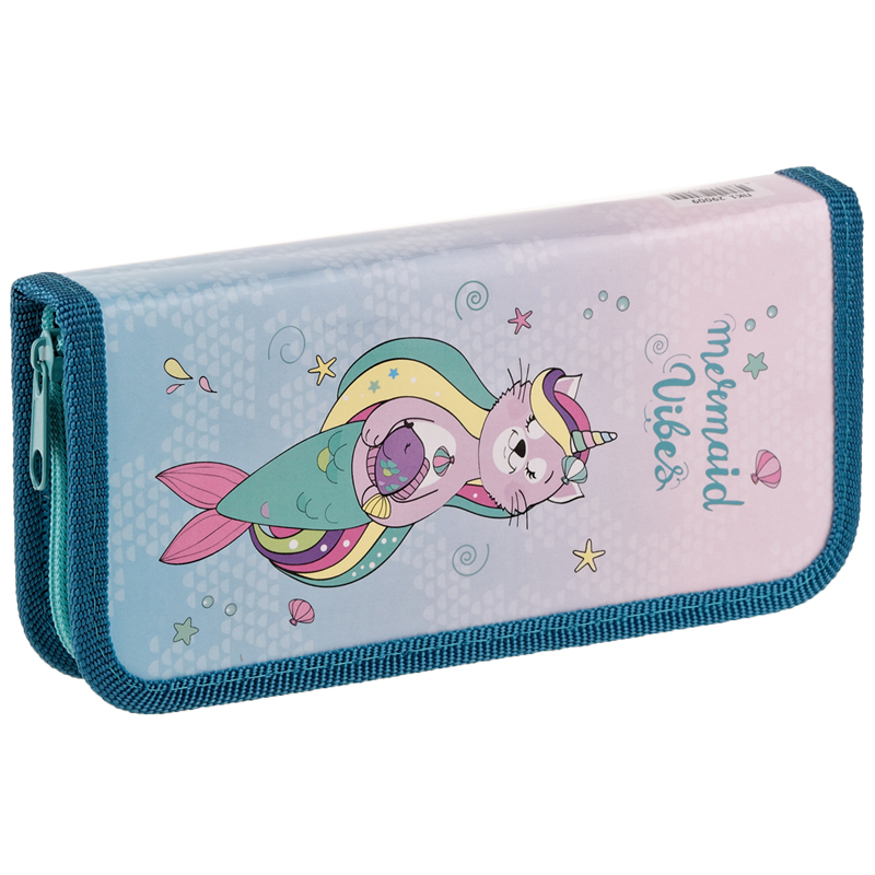 Пенал 1 отделение, 190*90 ArtSpace "Mermaid Vibes", ламинированный картон