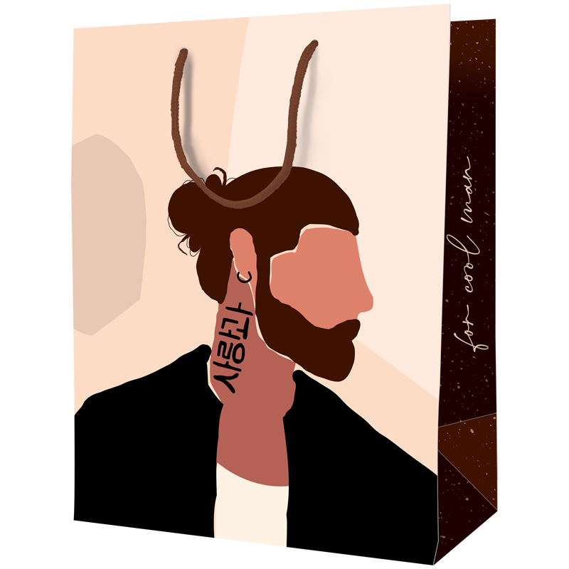 Пакет подарочный 18*23*10см ArtSpace "Cool man", ламинированный