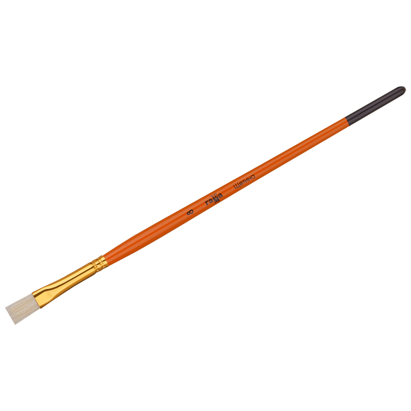 Кисть Щетина плоская №8 Гамма