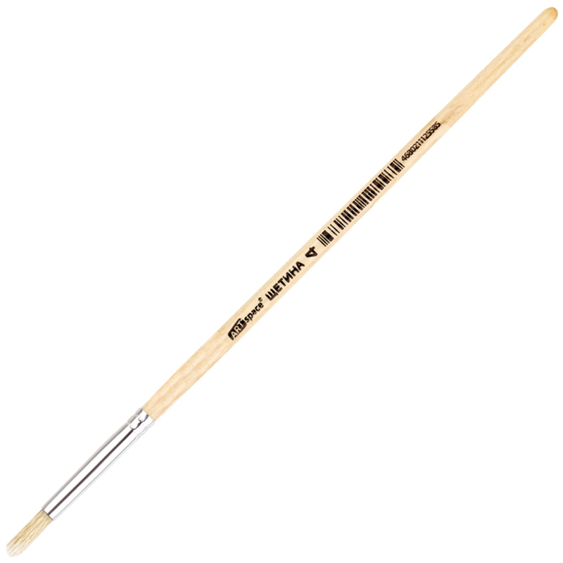 Кисть Щетина круглая №4 ArtSpace