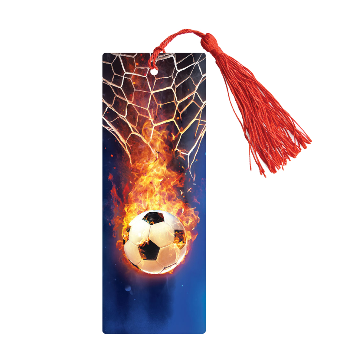 Закладка для книг 3D с линейкой, 150*55мм, ArtSpace "Fire ball", декоративный шнурок Закладка для книг 3D с линейкой, 150*55мм, ArtSpace "Fire ball", декоративный шнурок