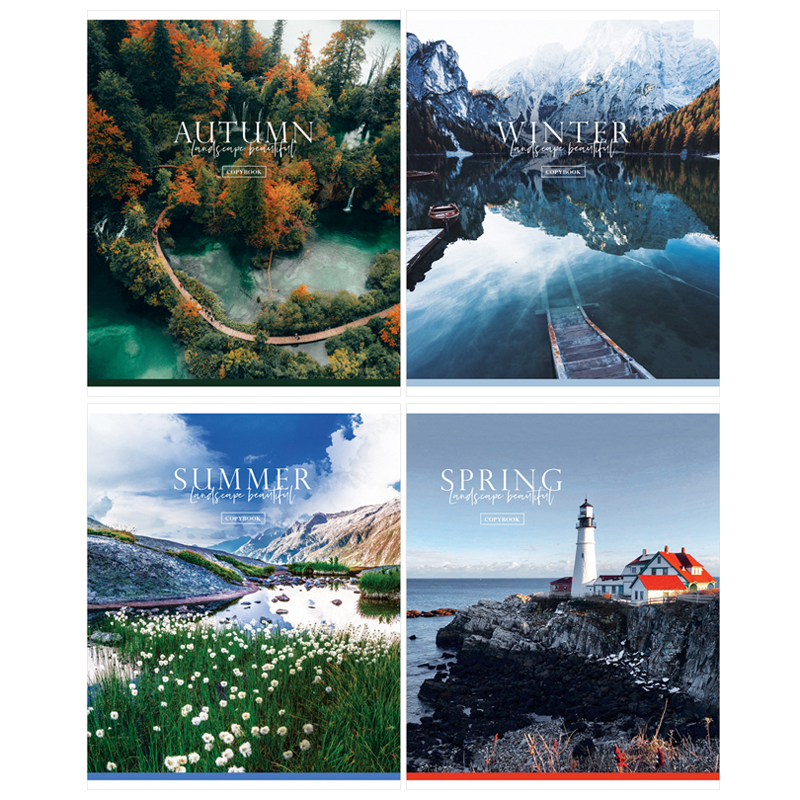 Тетрадь А5 96л кл ArtSpace "Путешествия. Чарующая красота", суперэконом