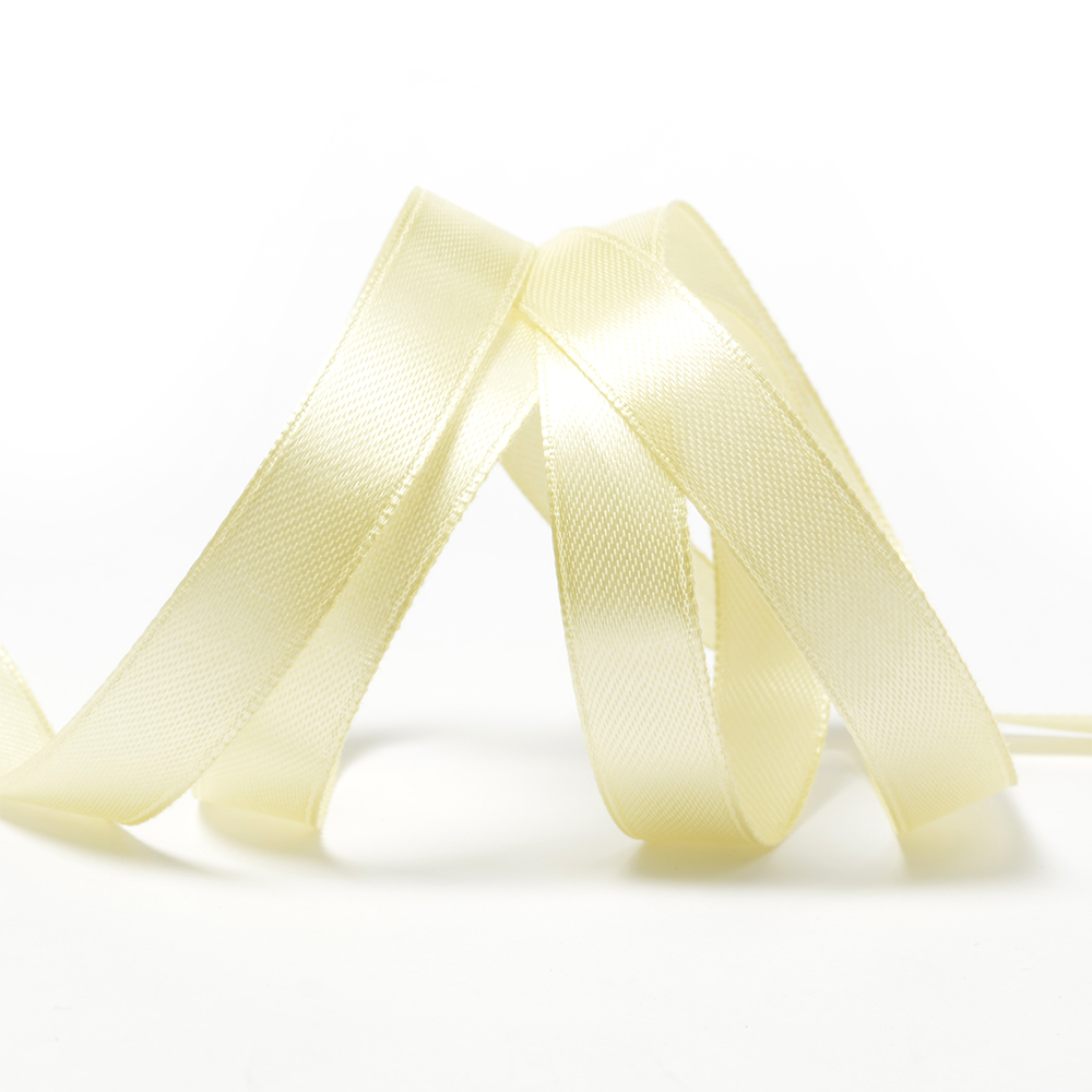 Лента атласная 1/2" (12мм) цв.3008 бл.песочный IDEAL 1м/уп.27,4 м