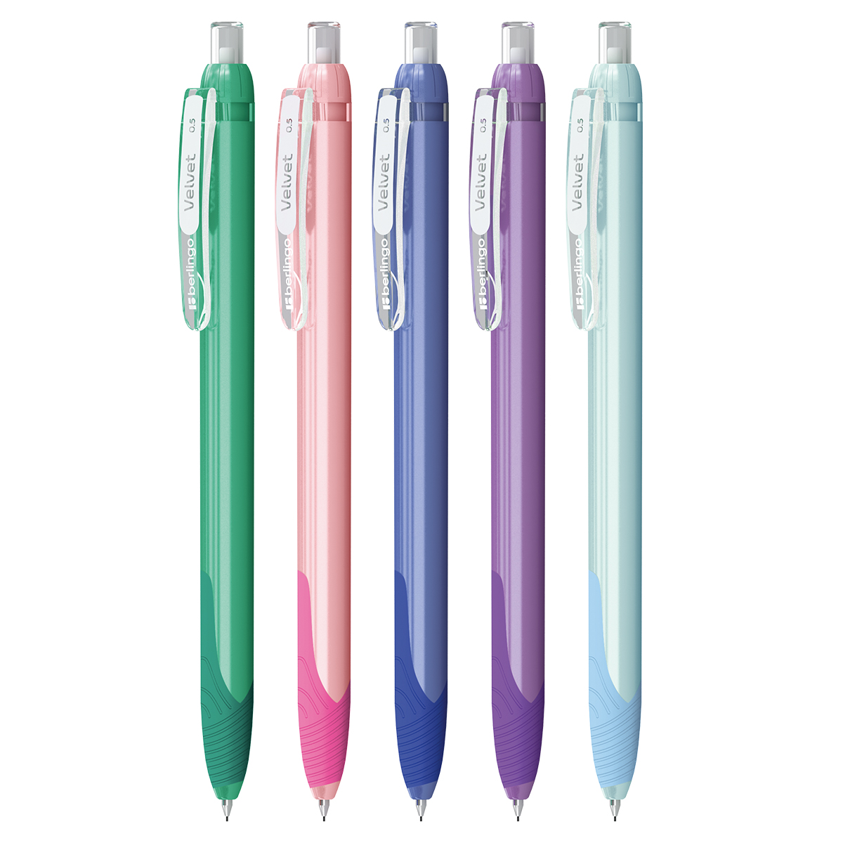 Карандаш механический 0,5мм BERLINGO Velvet 1/50