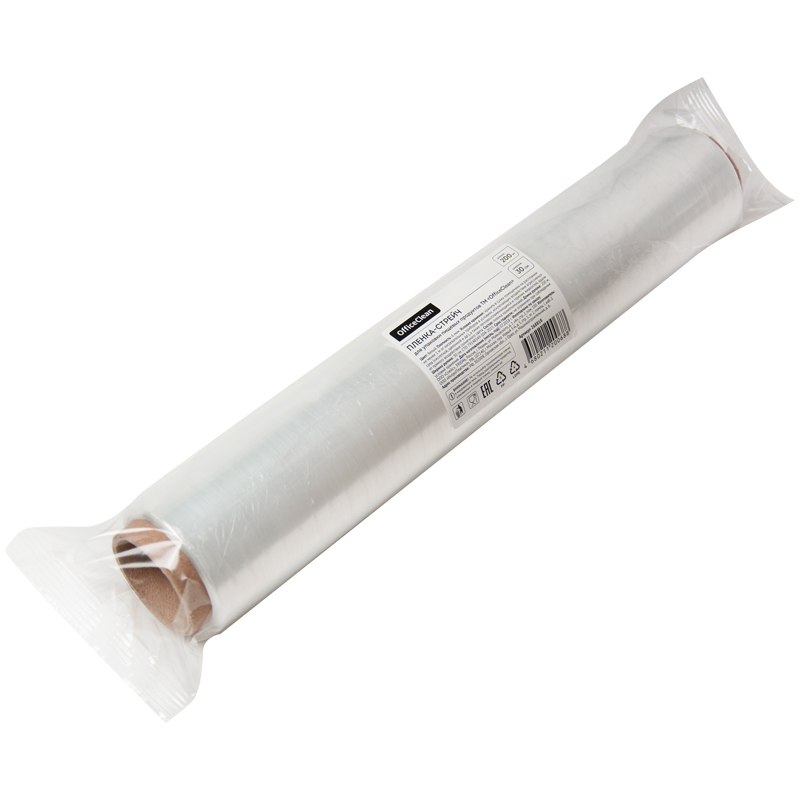 Пленка пищевая OFFICECLEAN 30см*200м, белая 6мкм