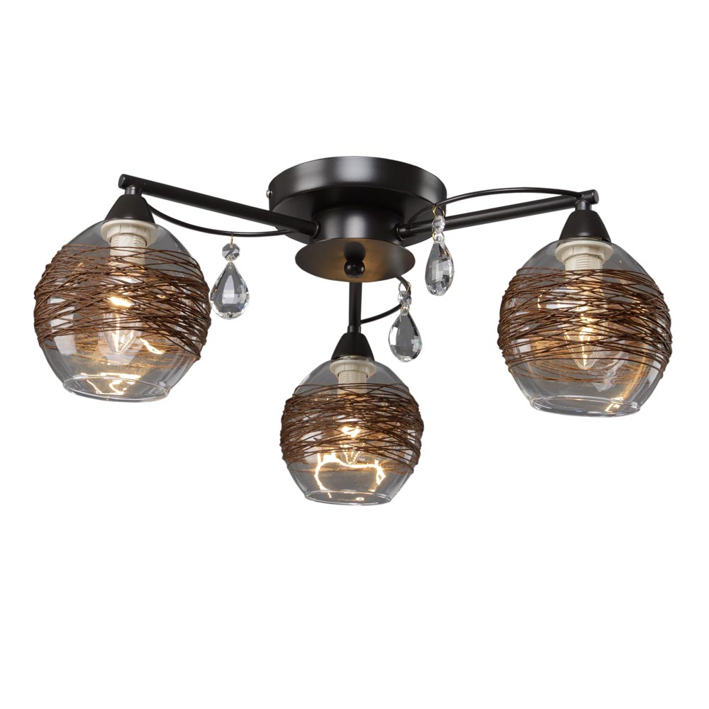 Люстра Еврокаркасы 1-3430-3-BR E14