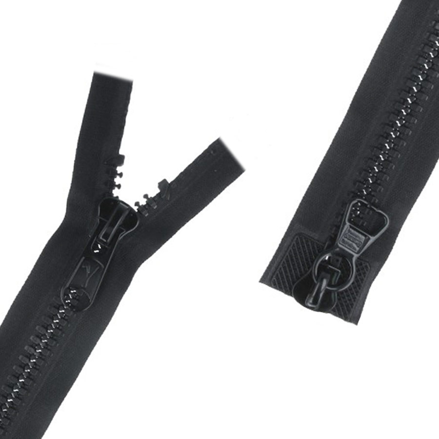 Молния трактор 85см Gamma G2080T двухзамковый №077 черный