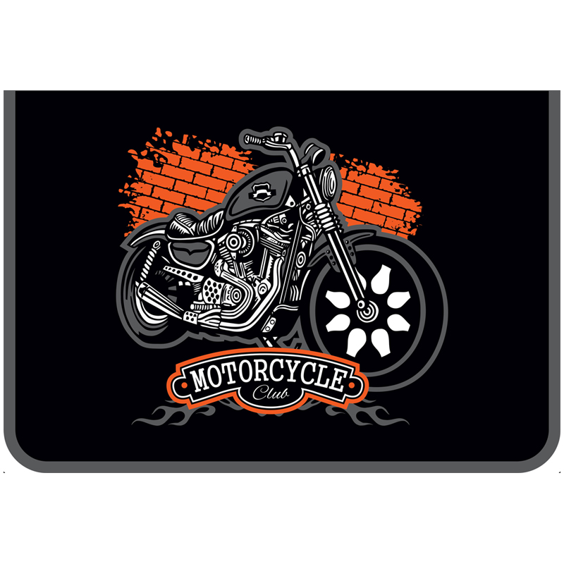 Папка для труда А4 2отд молния ART SPACE Moto