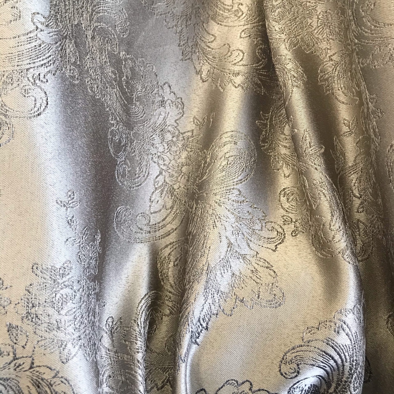 Портьера жаккардовая "Рондо", 170 г/м2 цв.коричневый, В-280