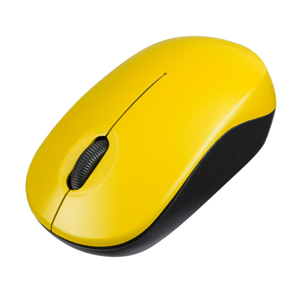 Мышь Perfeo Sky беспров. 3 кн, DPI 1200, USB, желтая