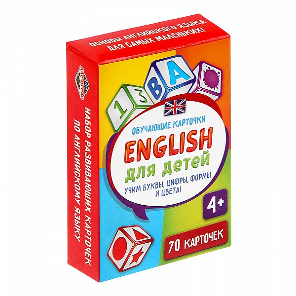 Обучаюшие карточки English для детей