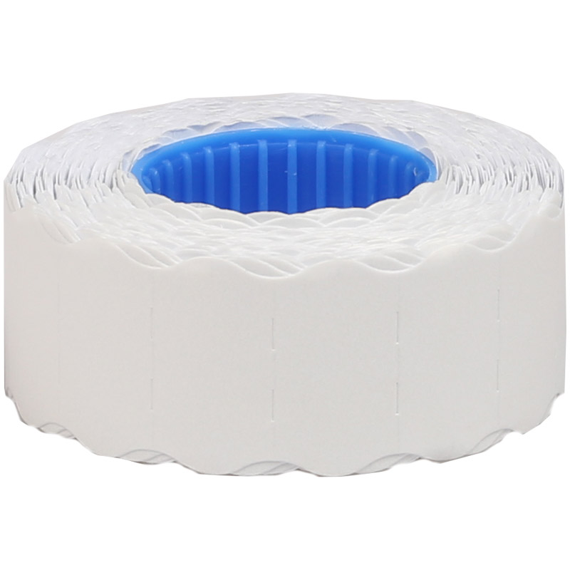 Этикет-лента OfficeSpace, 22*12мм, волна, белая, 800 этикеток Этикет-лента OfficeSpace, 22*12мм, волна, белая, 800 этикеток