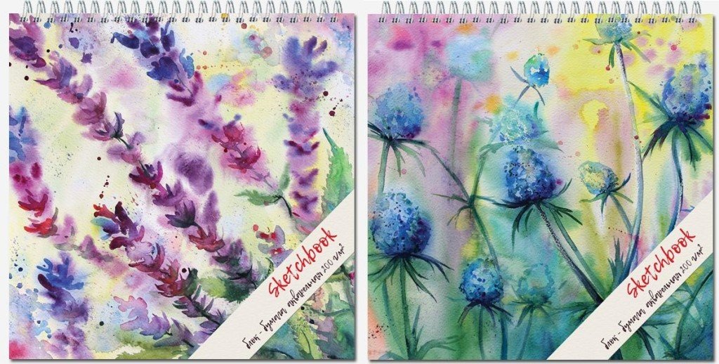 Скетчбук 20л Sketchbook 280*280 гребень 280гр палев бумага
