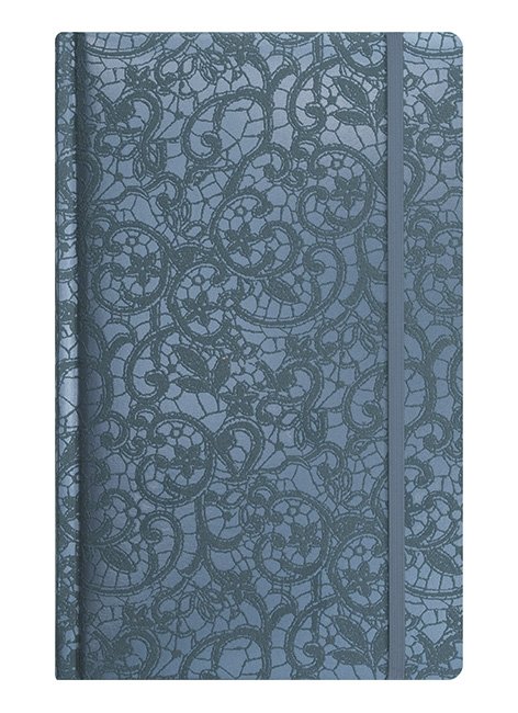 Записная книжка на резинке 130*210 ErichKrause Calabria синий