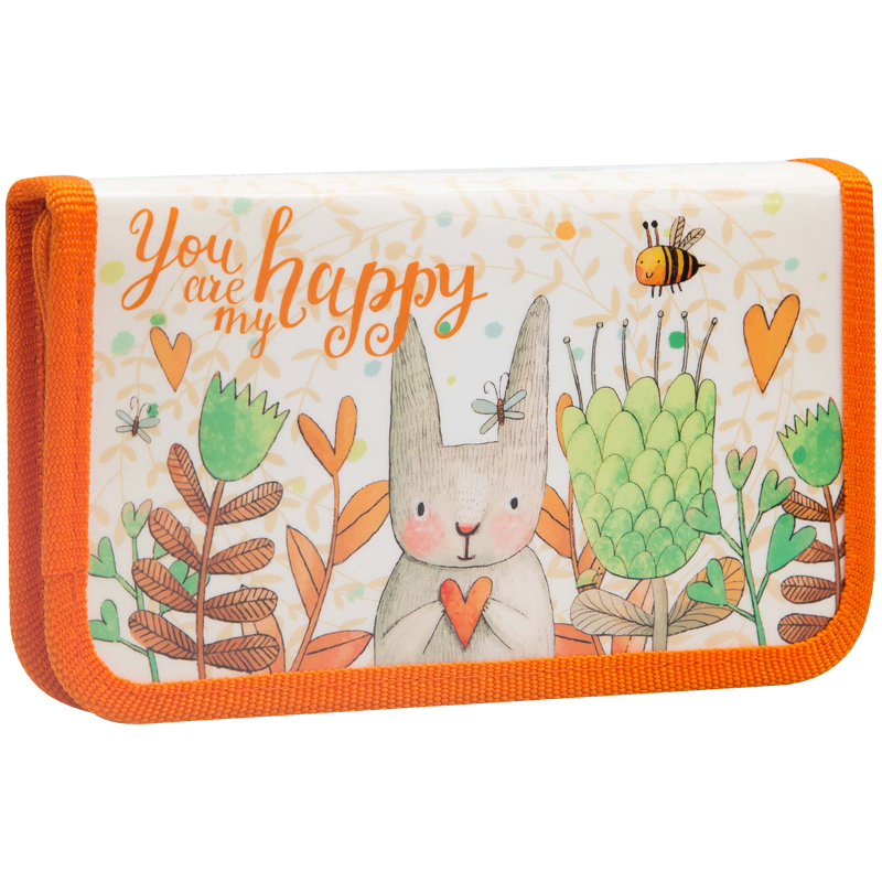 Пенал 1отд ART SPACE Happy rabbit 190*115, ламинация